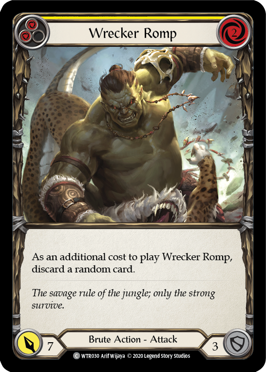 Wrecker Romp (Yellow) [U-WTR030] Unlimited Normal | Good Games Adelaide SA