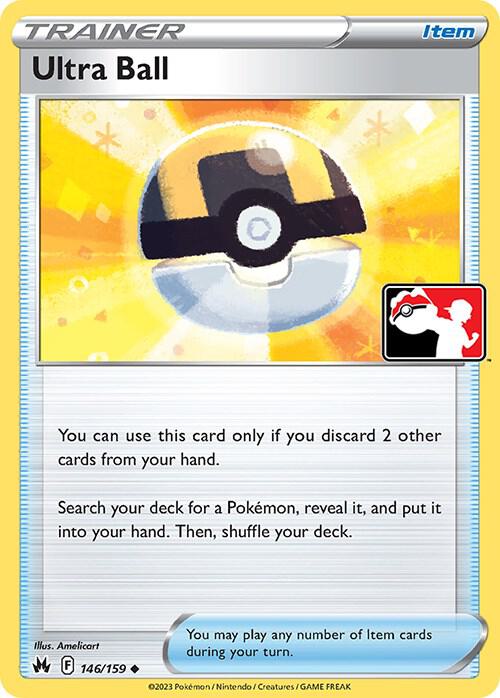 Ultra Ball Series 4 146/159 (Prize Pack Series Cards)  - Holofoil | Good Games Adelaide SA