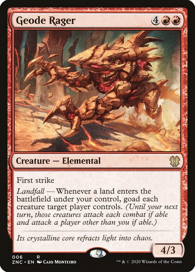 Geode Rager 6 (Commander: Zendikar Rising)  | Good Games Adelaide SA