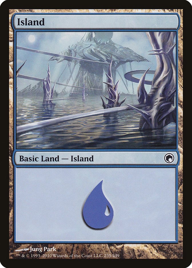 Island (235) [Scars of Mirrodin] | Good Games Adelaide SA