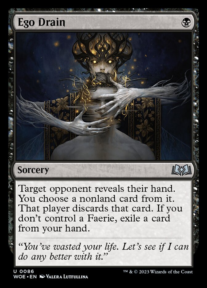 Ego Drain 86 (Wilds of Eldraine)  - Foil | Good Games Adelaide SA