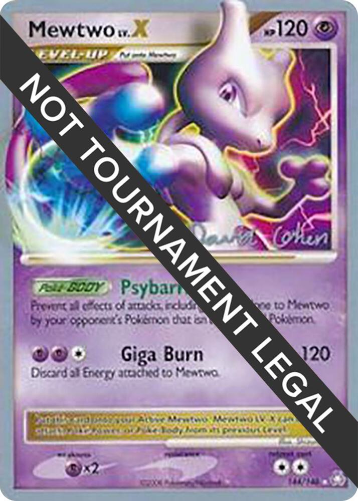 Mewtwo LVX 2009 David Cohen 144/146 (World Championship Decks)  | Good Games Adelaide SA