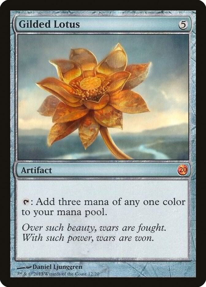 Gilded Lotus 12 (From the Vault: Twenty)  - Foil | Good Games Adelaide SA