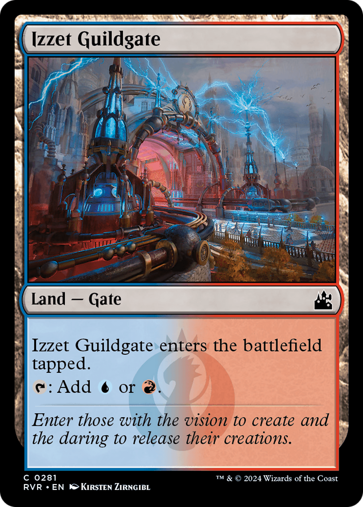 Izzet Guildgate [Ravnica Remastered] | Good Games Adelaide SA