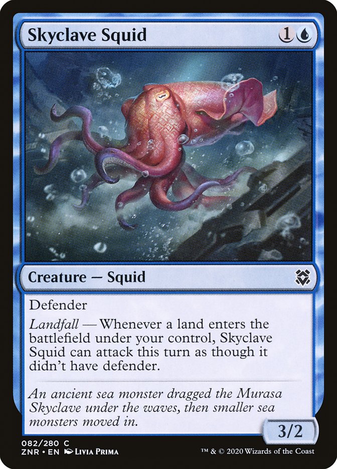Skyclave Squid 82/280 (Zendikar Rising)  | Good Games Adelaide SA