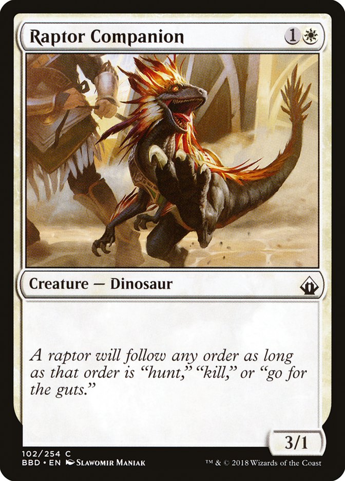 Raptor Companion [Battlebond] | Good Games Adelaide SA