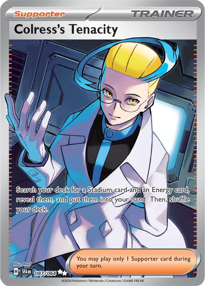 Colress's Tenacity 087/064 (SV: Shrouded Fable)  - Holofoil | Good Games Adelaide SA