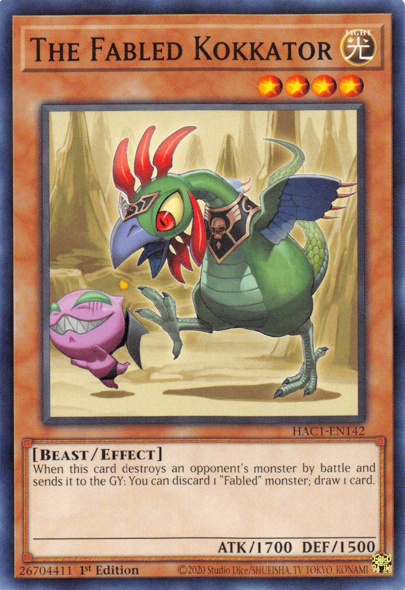 The Fabled Kokkator [HAC1-EN142] Common | Good Games Adelaide SA