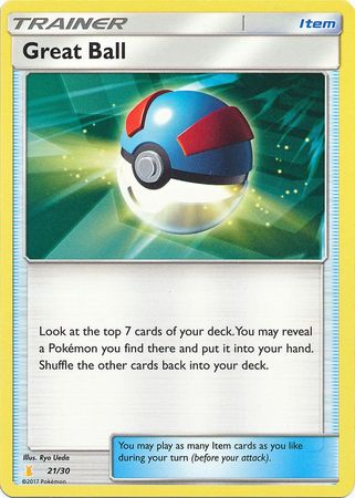 Great Ball (21/30) [Sun & Moon: Trainer Kit - Alolan Raichu] | Good Games Adelaide SA