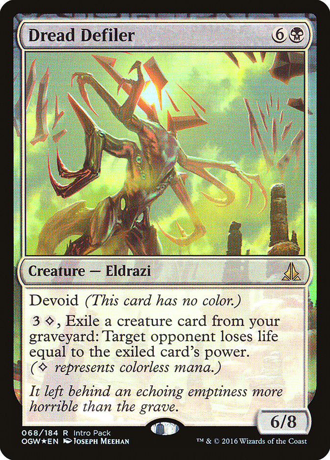 Dread Defiler [Oath of the Gatewatch Promos] | Good Games Adelaide SA