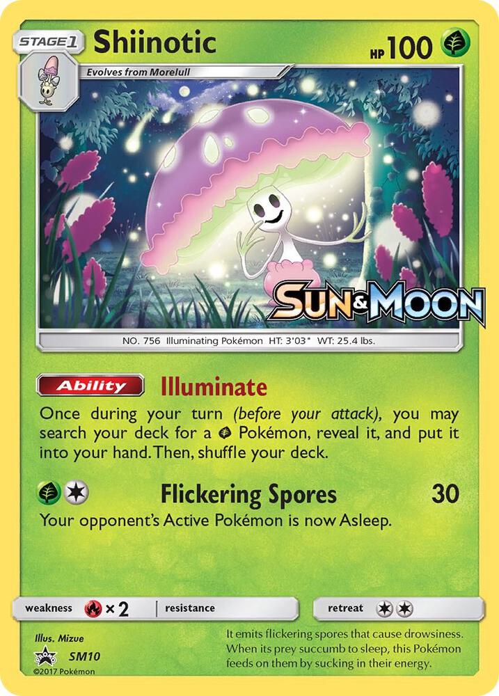 Shiinotic Prerelease SM10 (SM Promos)  - Holofoil | Good Games Adelaide SA