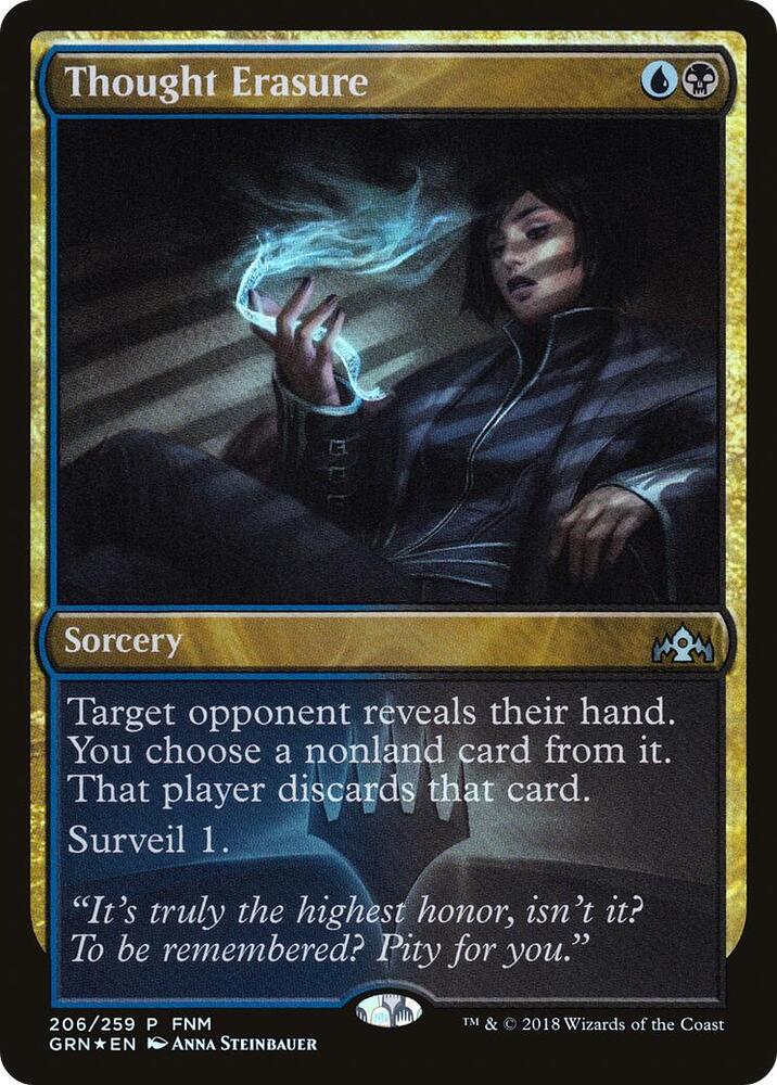 Thought Erasure 206 (FNM Promos)  - Foil | Good Games Adelaide SA