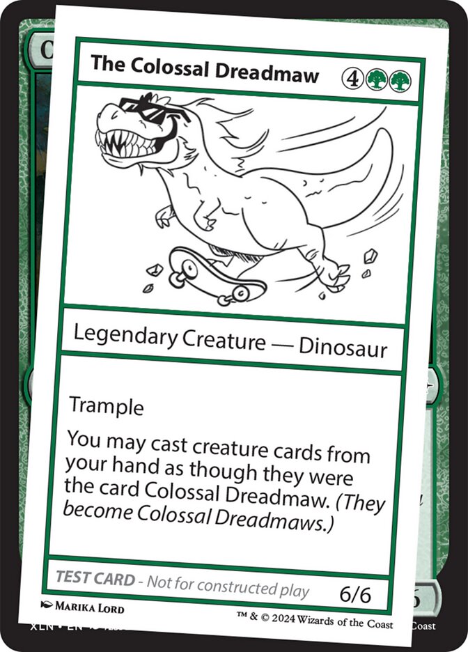 The Colossal Dreadmaw  (Mystery Booster 2 Playtest Cards)  | Good Games Adelaide SA