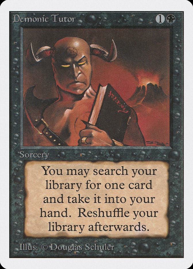 Demonic Tutor [Unlimited Edition] | Good Games Adelaide SA