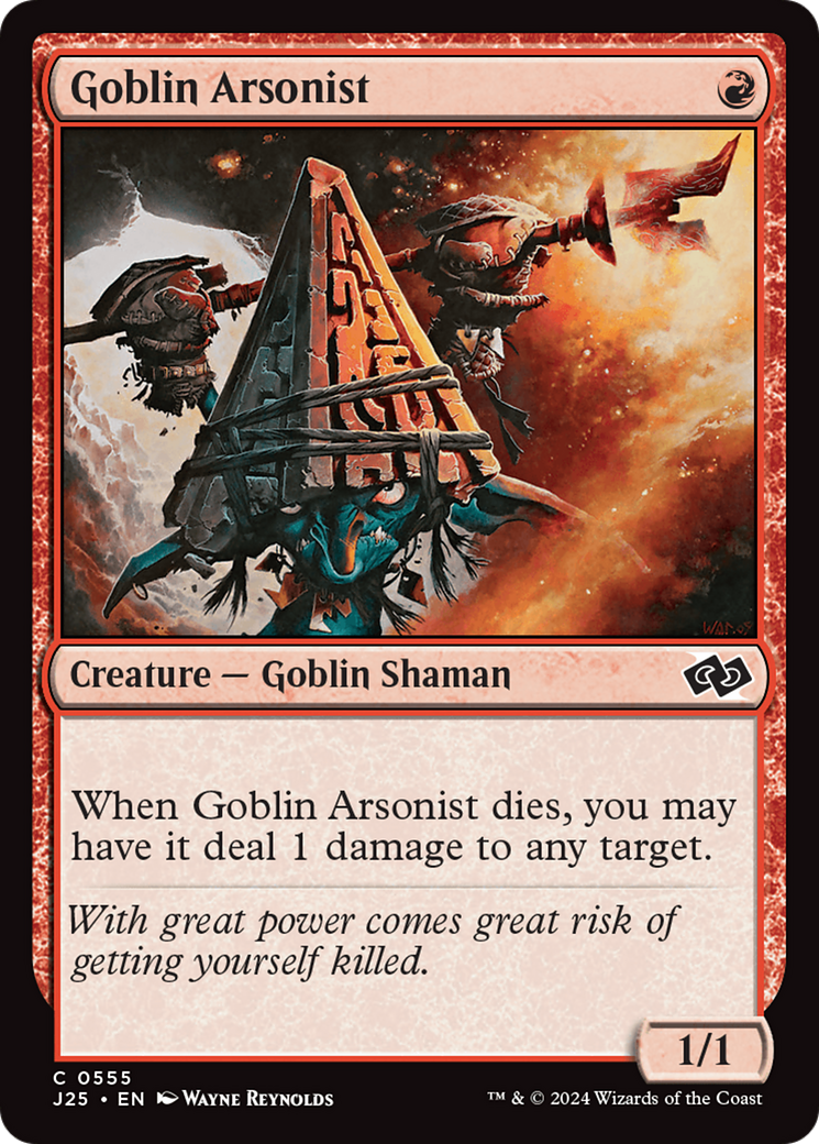Goblin Arsonist [Foundations Jumpstart] | Good Games Adelaide SA