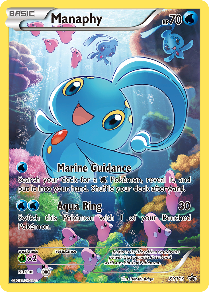 Manaphy (XY113) [XY: Black Star Promos] | Good Games Adelaide SA