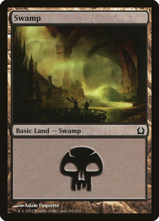 Swamp 262 262 (Return to Ravnica)  - Foil | Good Games Adelaide SA
