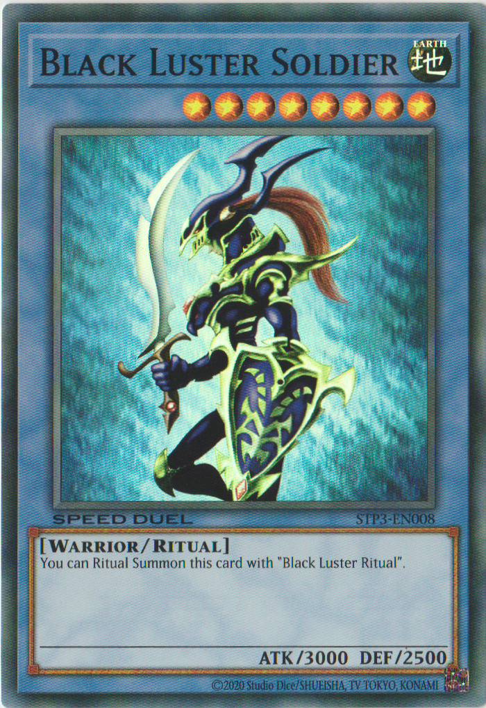 Black Luster Soldier [STP3-EN008] Super Rare | Good Games Adelaide SA