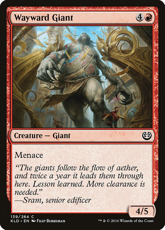 Wayward Giant [Kaladesh] | Good Games Adelaide SA