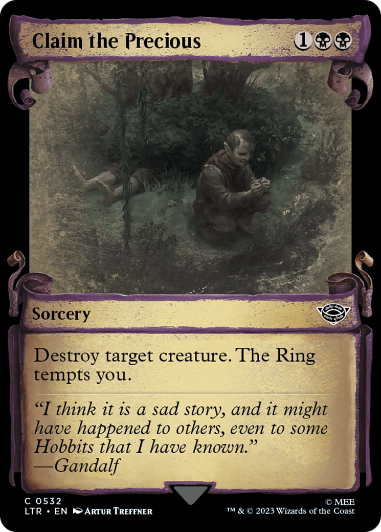 Claim the Precious [The Lord of the Rings: Tales of Middle-Earth Showcase Scrolls] | Good Games Adelaide SA