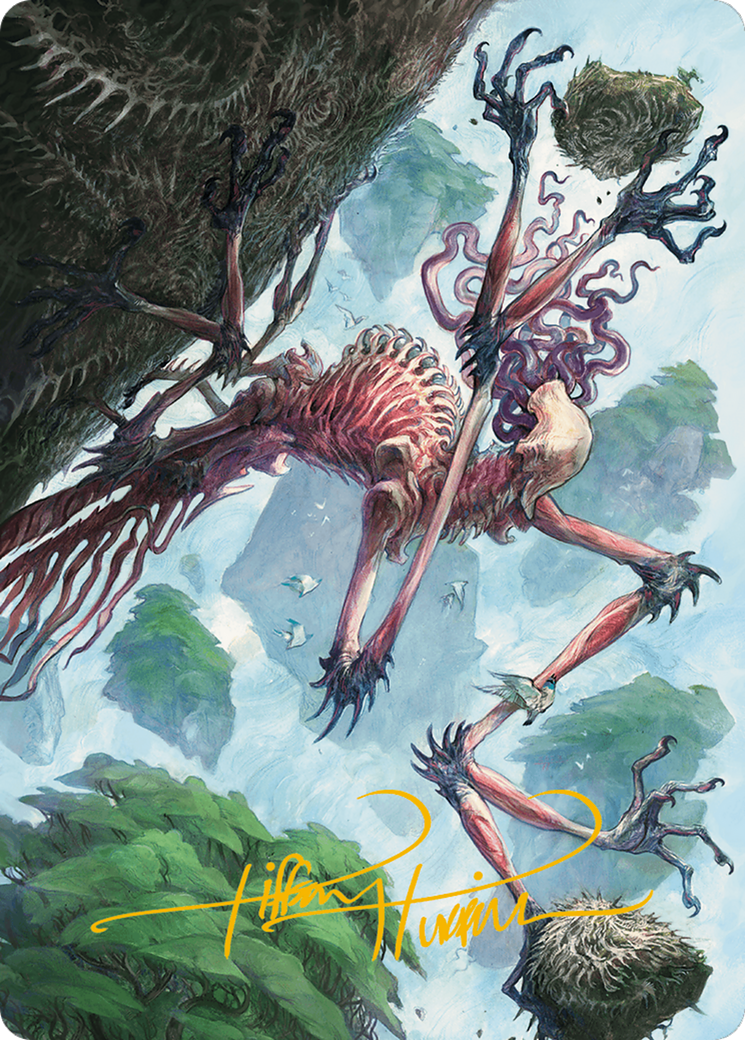 Territory Culler Art Card (Gold-Stamped Signature) [Modern Horizons 3 Art Series] | Good Games Adelaide SA