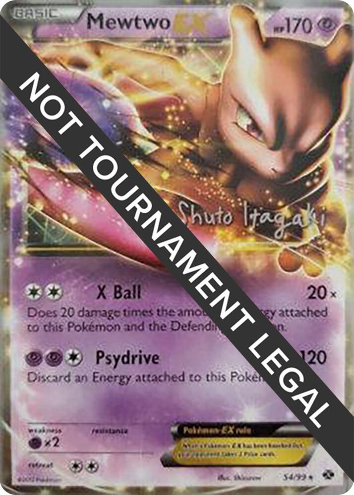 Mewtwo EX 2012 Shuto Itagaki 54/99 (World Championship Decks)  | Good Games Adelaide SA