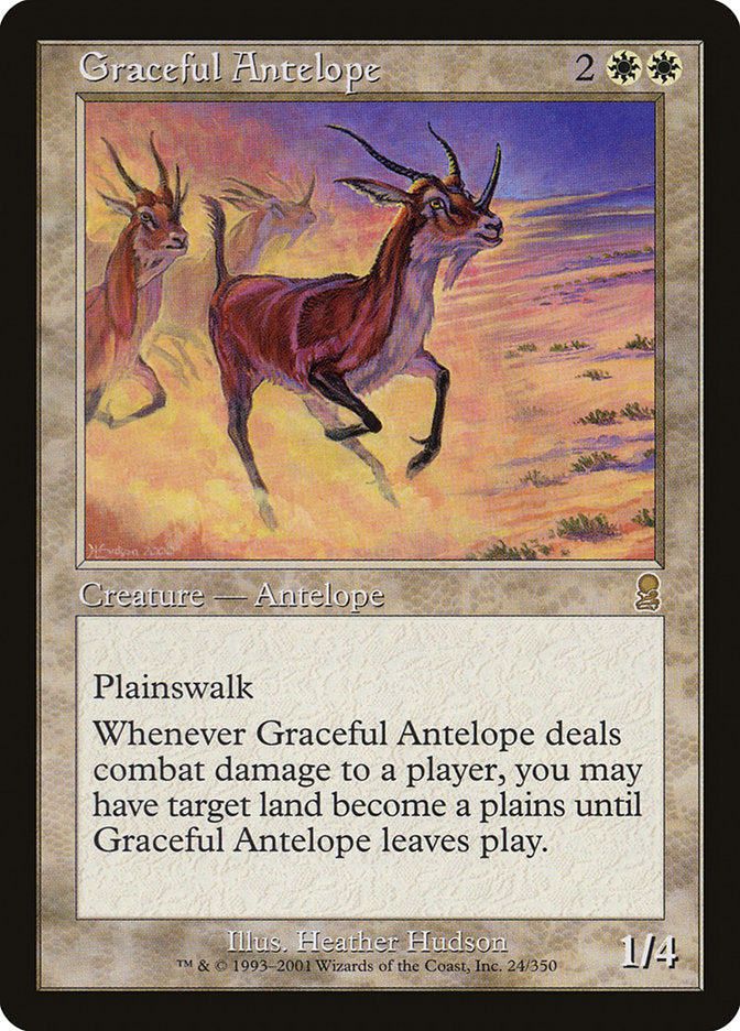 Graceful Antelope 24 (Odyssey)  - Foil | Good Games Adelaide SA