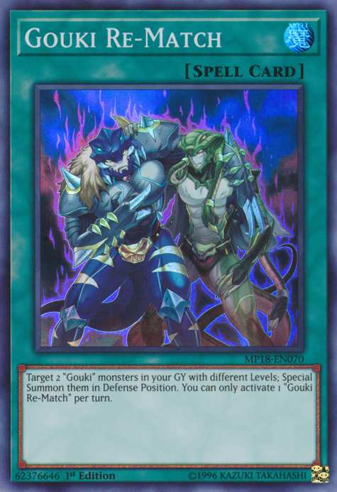 Gouki Re-Match [MP18-EN070] Super Rare | Good Games Adelaide SA