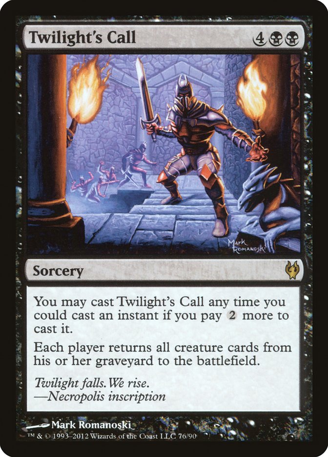 Twilight's Call 76 (Duel Decks: Izzet vs. Golgari)  | Good Games Adelaide SA