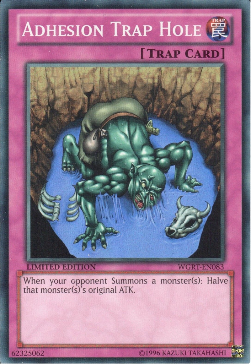 Adhesion Trap Hole [WGRT-EN083] Super Rare | Good Games Adelaide SA