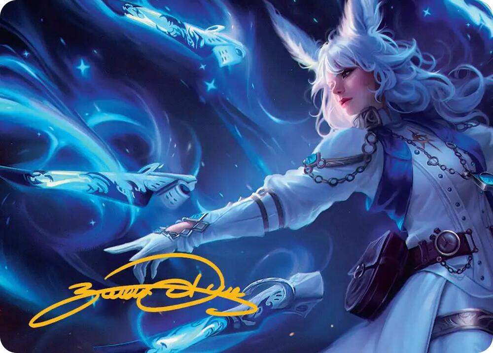 Sages Nouliths Art Card Gold Stamped Signature 5 (Art Series: FINAL FANTASY)  | Good Games Adelaide SA