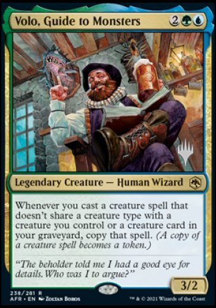 Volo, Guide to Monsters (Promo Pack) [Dungeons & Dragons: Adventures in the Forgotten Realms Promos] | Good Games Adelaide SA