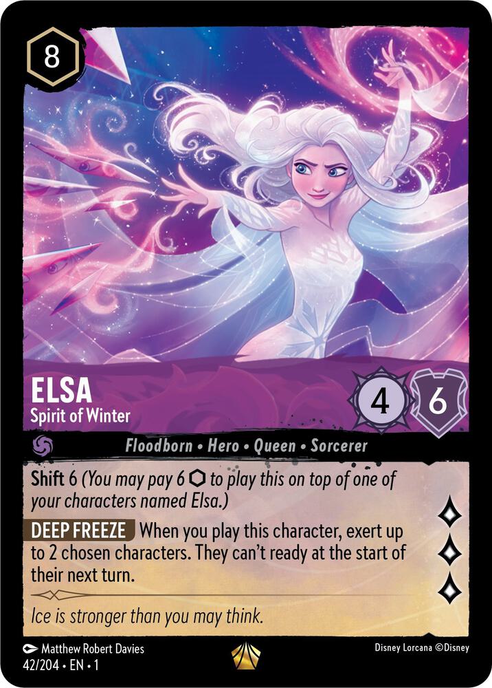 Elsa Spirit of Winter 42/204 (The First Chapter)  | Good Games Adelaide SA