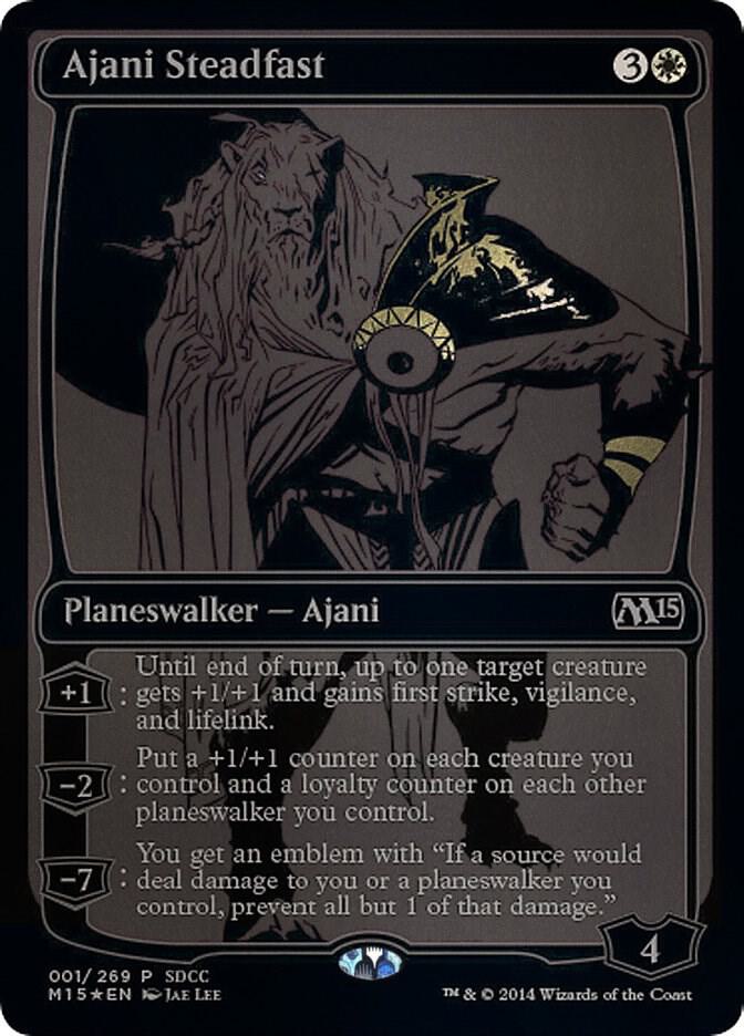 Ajani Steadfast SDCC 2014 Exclusive 1 (Media Promos)  - Foil | Good Games Adelaide SA