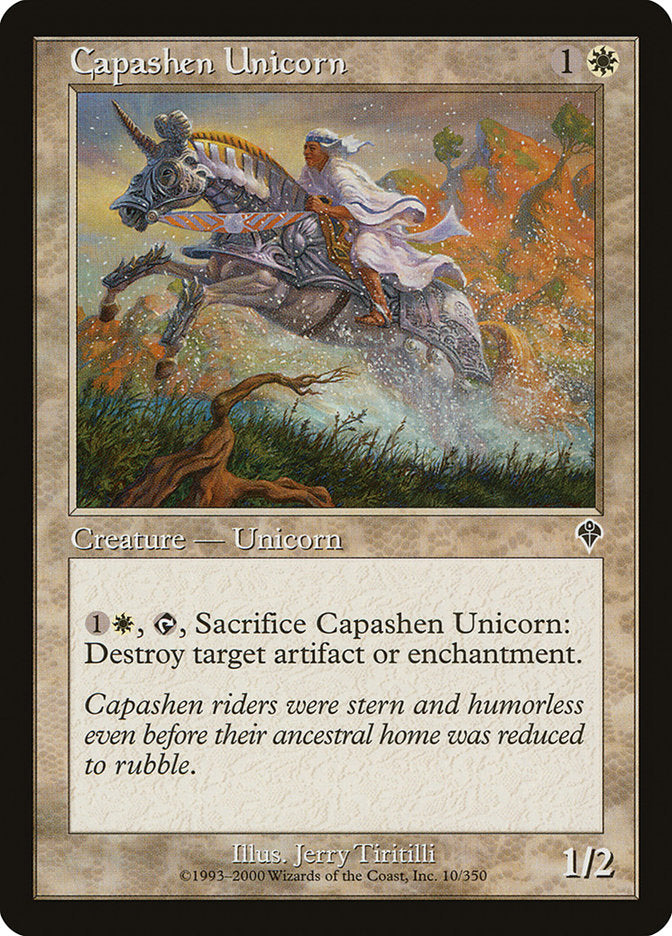 Capashen Unicorn 10 (Invasion)  - Foil | Good Games Adelaide SA
