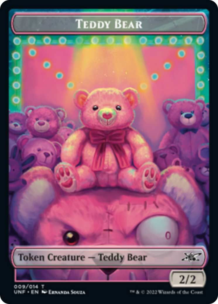Teddy Bear // Balloon Double-sided Token [Unfinity Tokens] | Good Games Adelaide SA