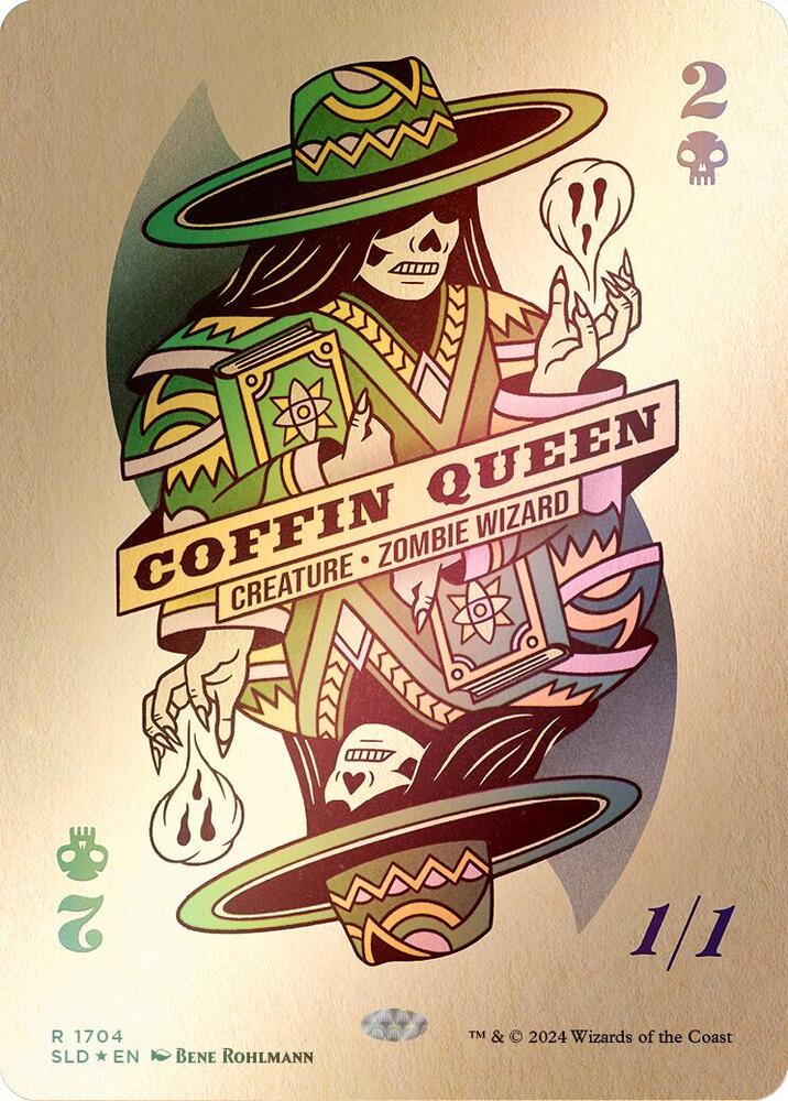 Coffin Queen Rainbow Foil 1704 (Secret Lair Drop Series)  - Foil | Good Games Adelaide SA