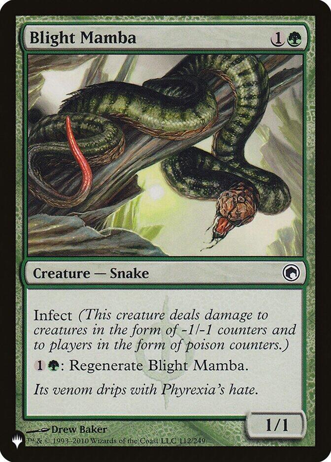 Blight Mamba 112/249 (The List Reprints)  | Good Games Adelaide SA