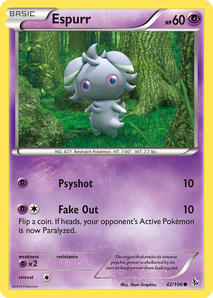 Espurr (42/106) [XY: Flashfire] | Good Games Adelaide SA