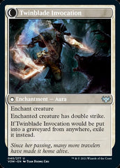 Twinblade Geist // Twinblade Invocation [Innistrad: Crimson Vow] | Good Games Adelaide SA