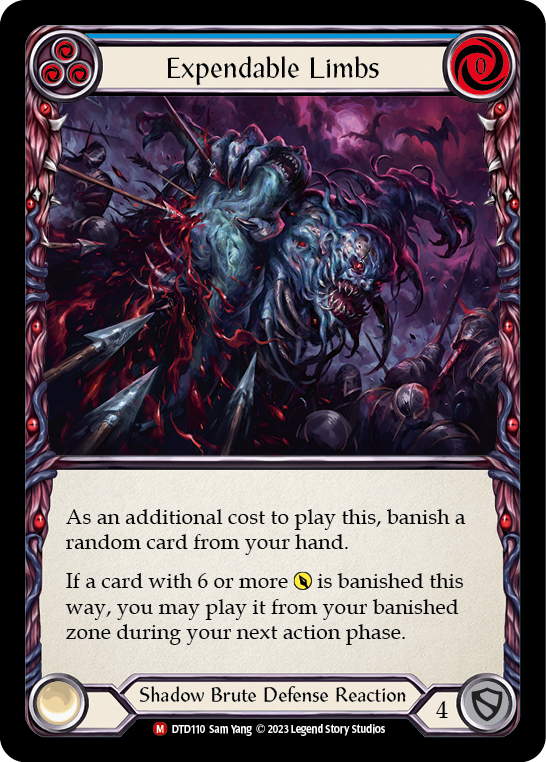 Expendable Limbs [DTD110] (Dusk Till Dawn) | Good Games Adelaide SA