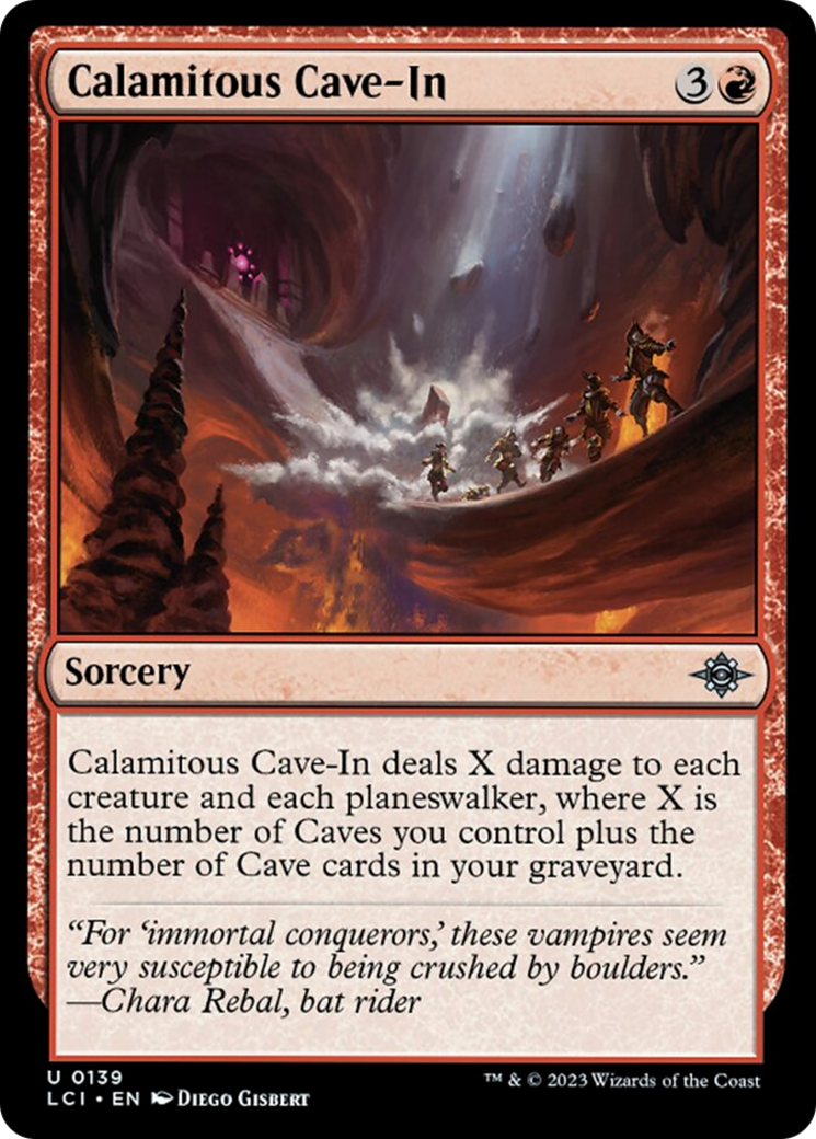 Calamitous Cave-In [The Lost Caverns of Ixalan] | Good Games Adelaide SA