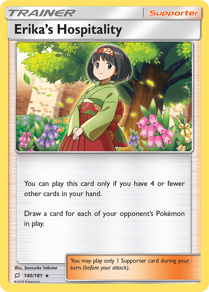 Erika's Hospitality (140/181) [Sun & Moon: Team Up] | Good Games Adelaide SA