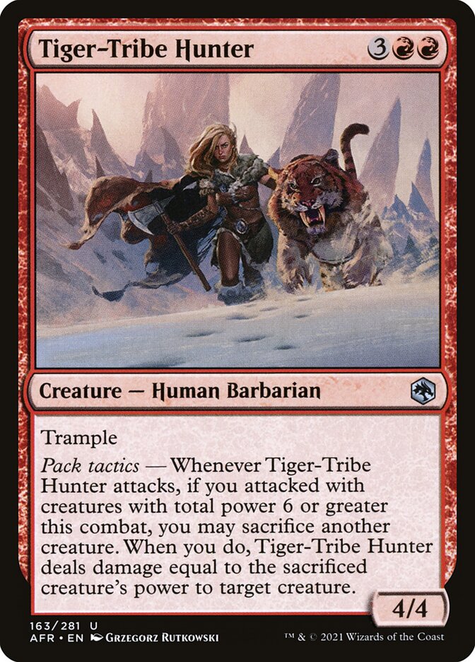 Tiger-Tribe Hunter 163 (Adventures in the Forgotten Realms)  | Good Games Adelaide SA