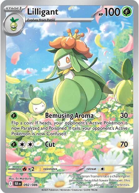 Lilligant 092/086 (SV: Black Bolt)  - Holofoil | Good Games Adelaide SA