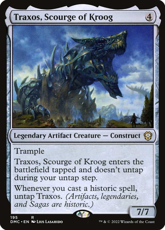Traxos, Scourge of Kroog 195 (Commander: Dominaria United)  | Good Games Adelaide SA
