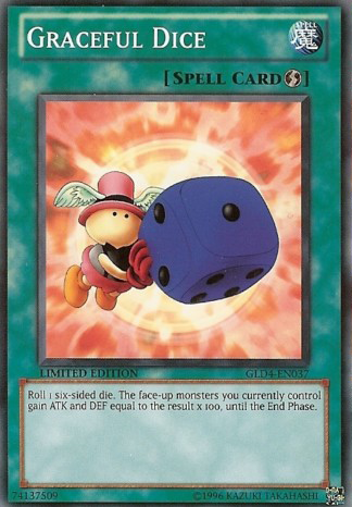Graceful Dice [GLD4-EN037] Common | Good Games Adelaide SA
