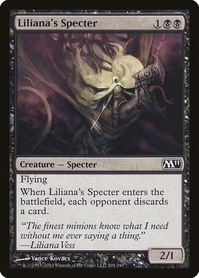 Liliana's Specter 104 (Magic 2011 (M11))  - Foil | Good Games Adelaide SA