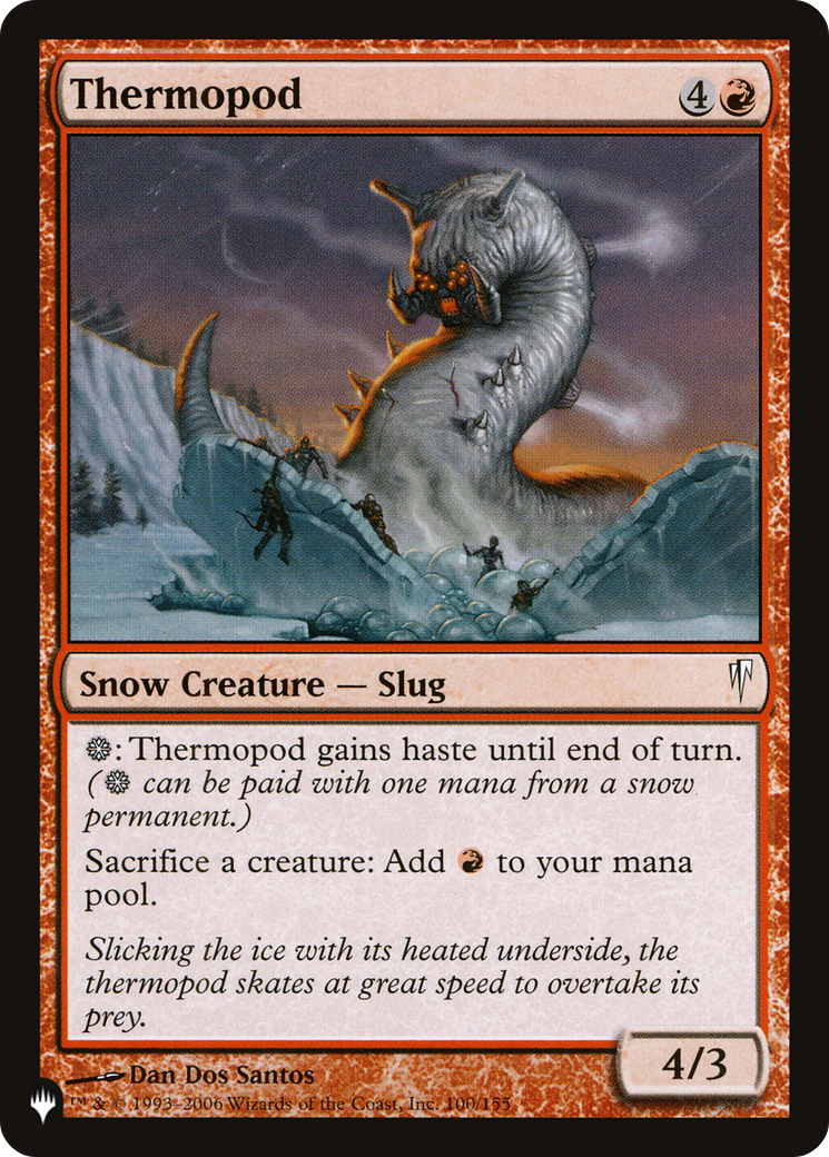 Thermopod [The List Reprints] | Good Games Adelaide SA