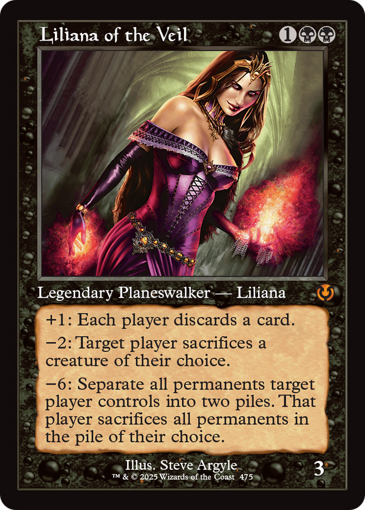 Liliana of the Veil (Retro Frame) [Innistrad Remastered] | Good Games Adelaide SA